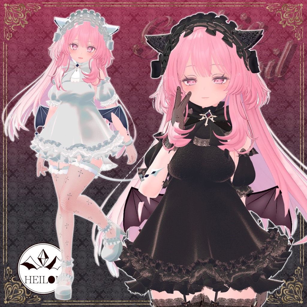 【10アバター対応】Gothic Devil