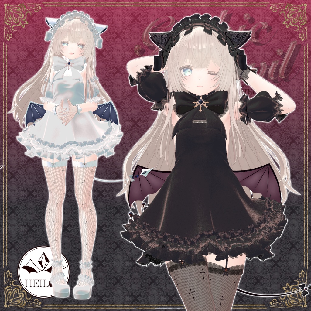 【10アバター対応】Gothic Devil