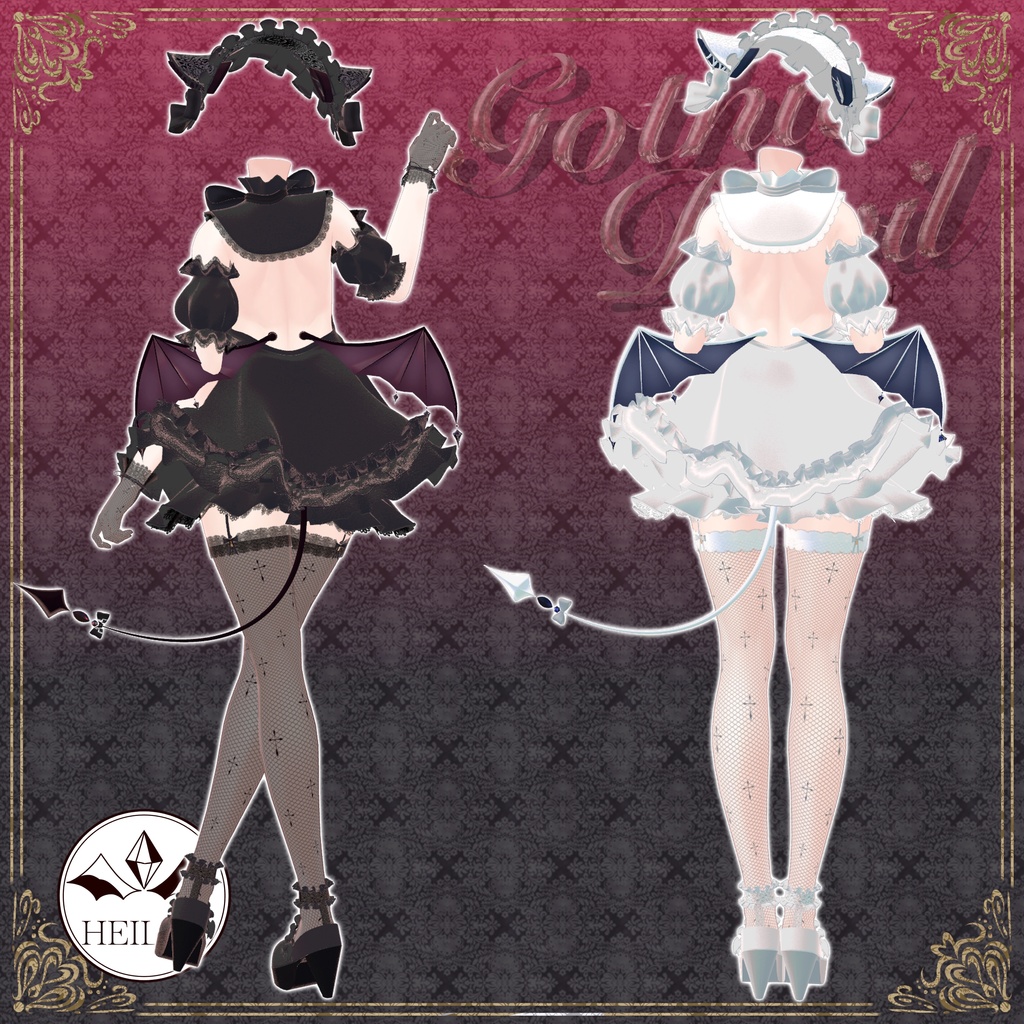 【10アバター対応】Gothic Devil