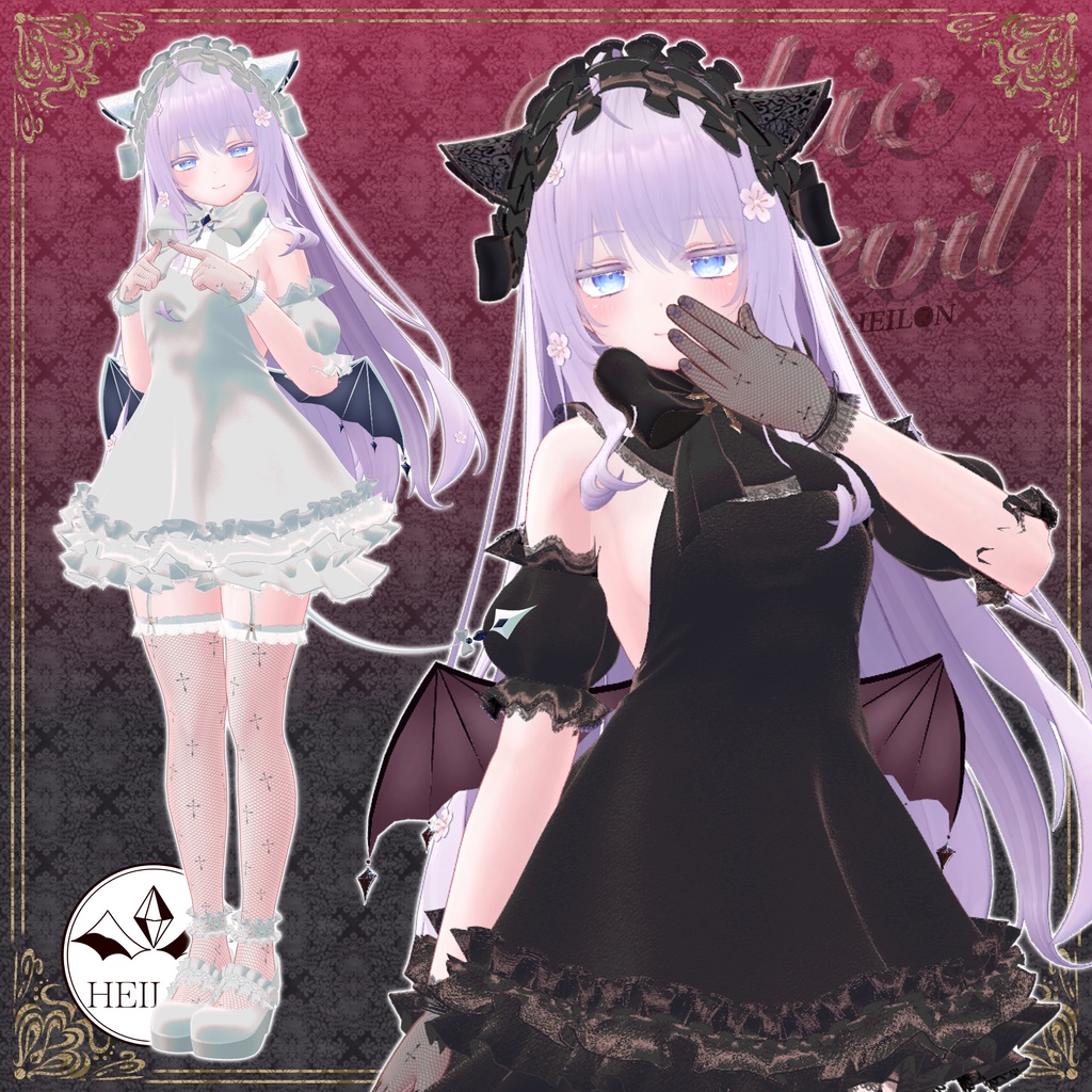 【10アバター対応】Gothic Devil