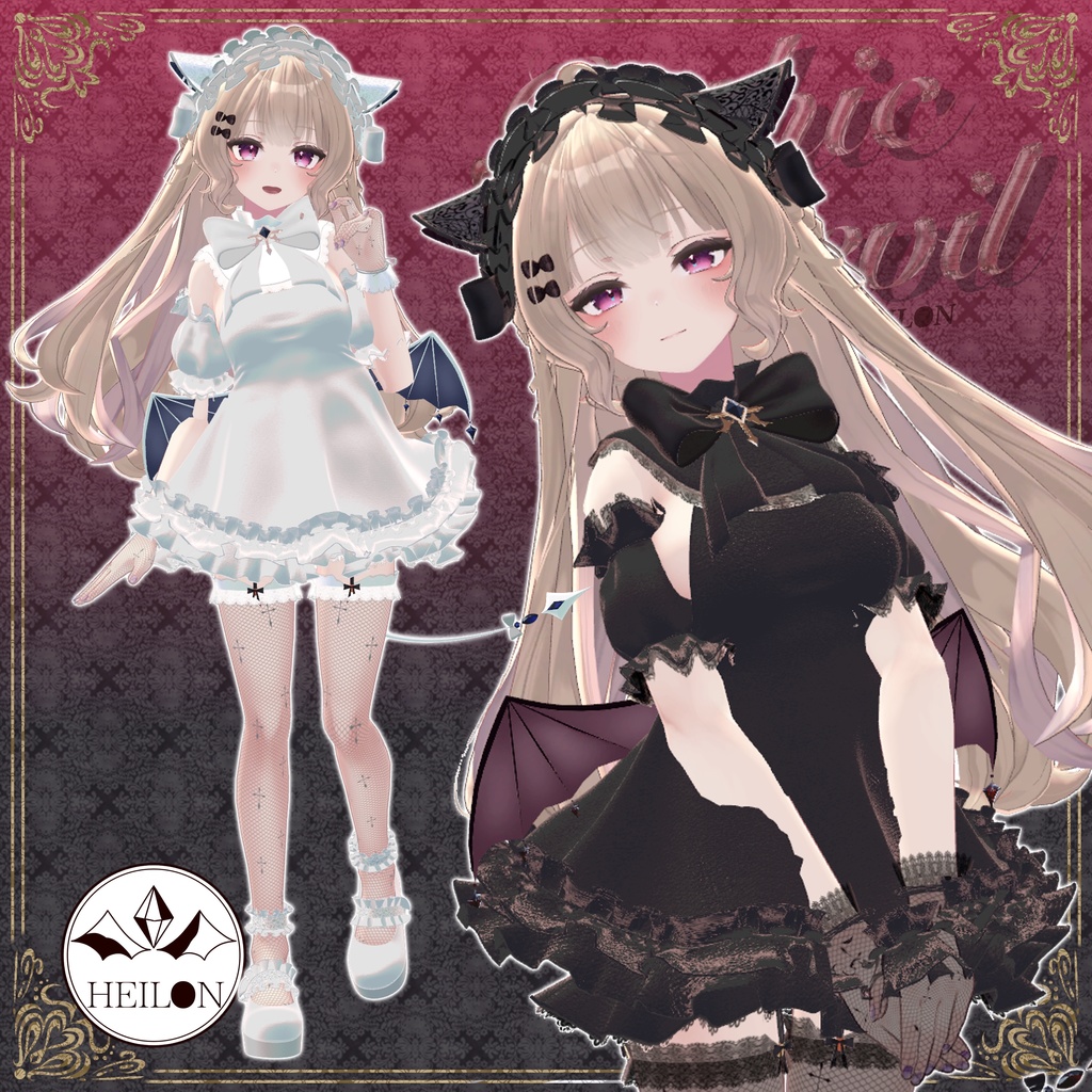 【10アバター対応】Gothic Devil