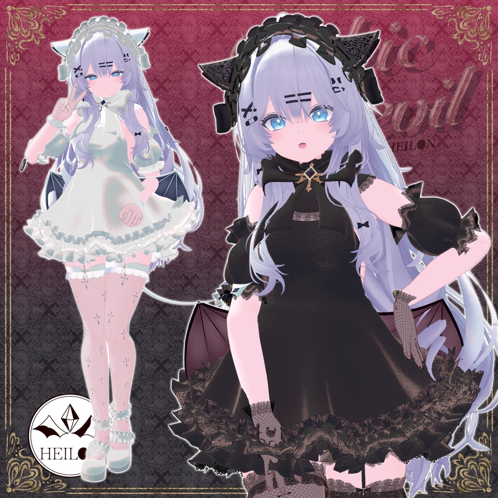 【10アバター対応】Gothic Devil