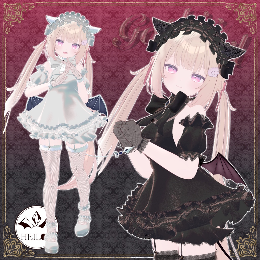 【10アバター対応】Gothic Devil