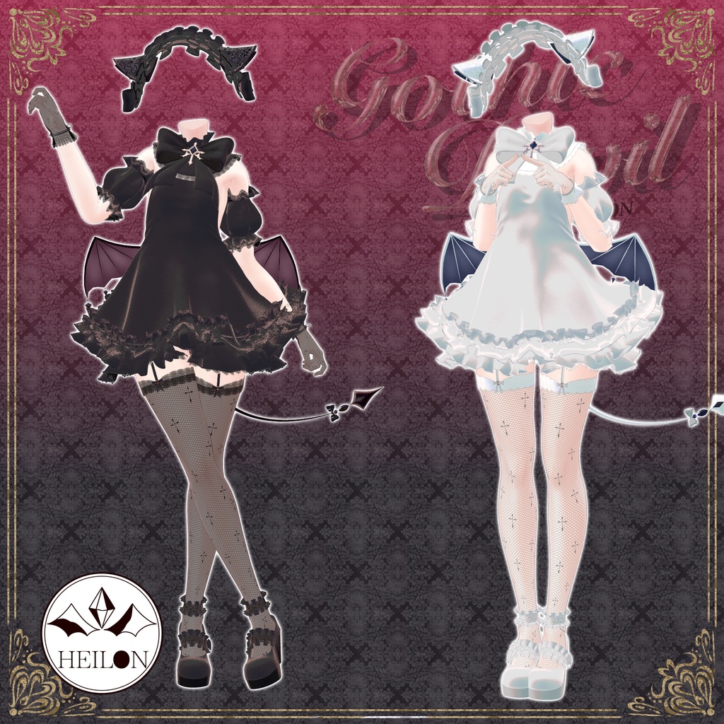 【10アバター対応】Gothic Devil