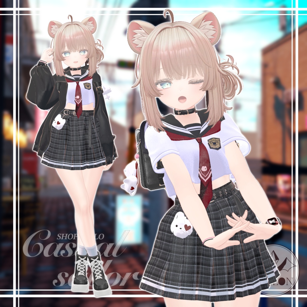 【10アバター対応】Casual Sailor