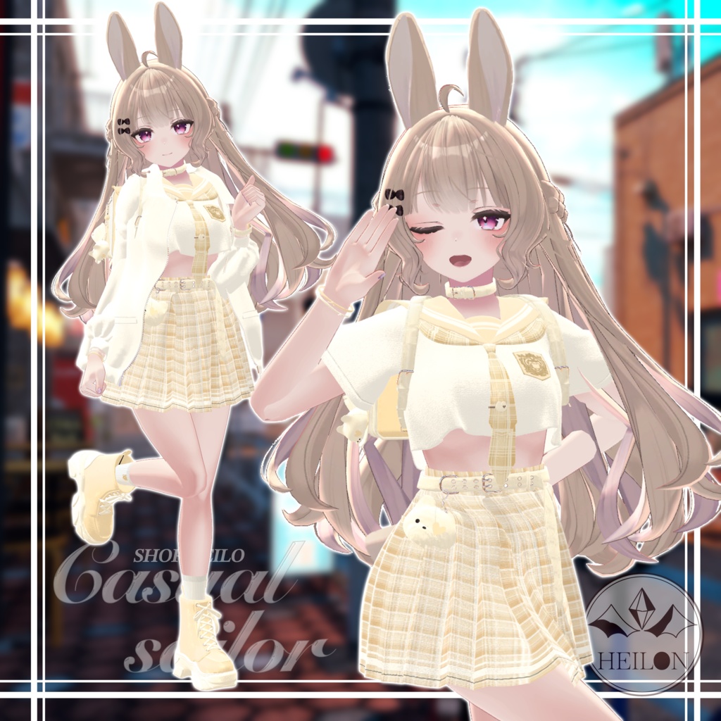 【10アバター対応】Casual Sailor