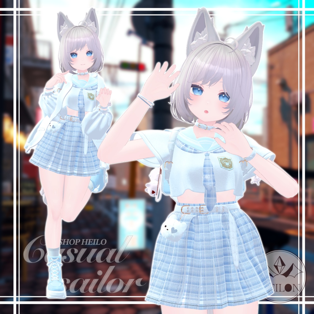 【10アバター対応】Casual Sailor