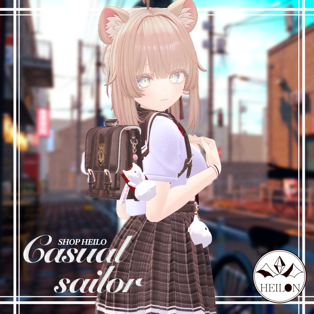 【10アバター対応】Casual Sailor