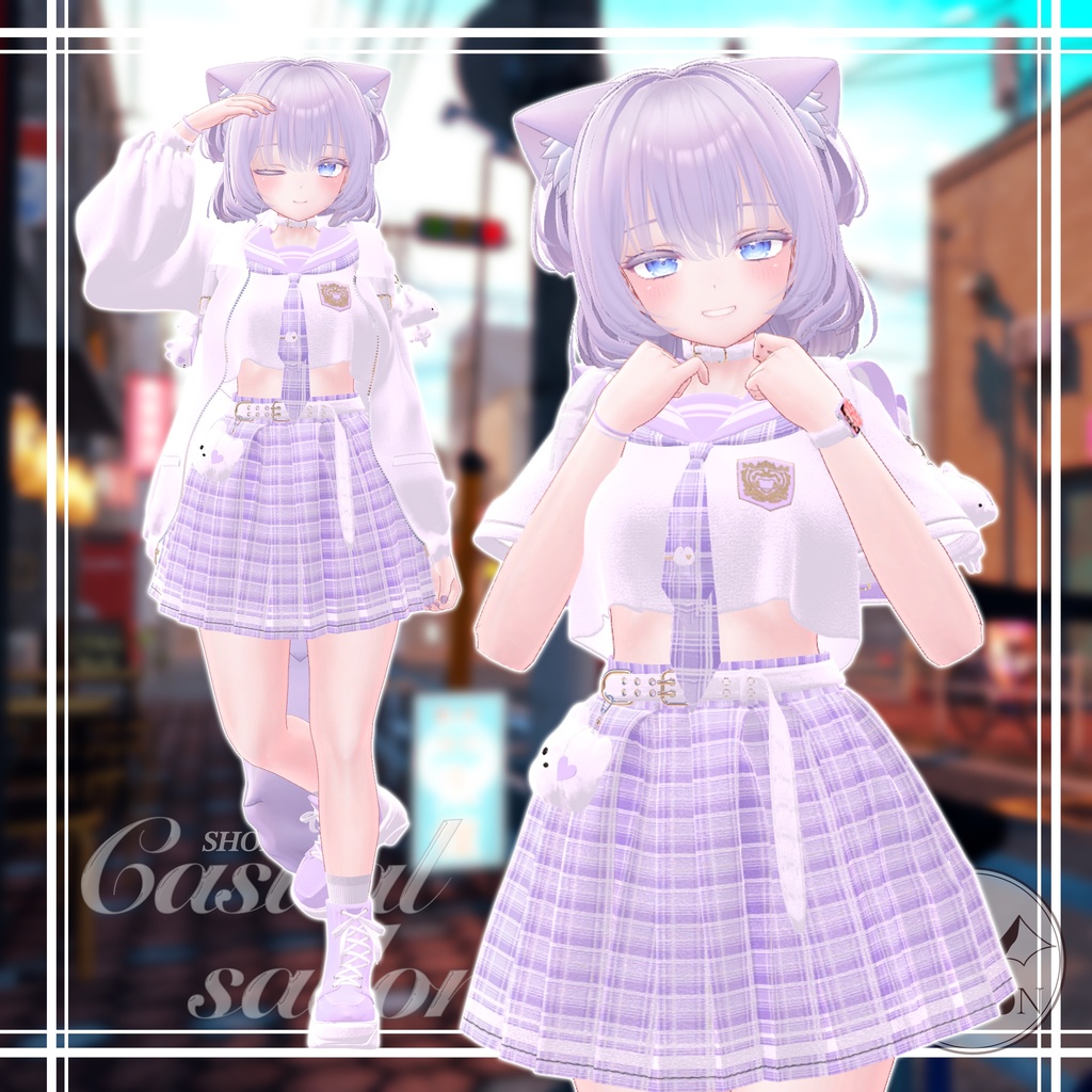 【10アバター対応】Casual Sailor
