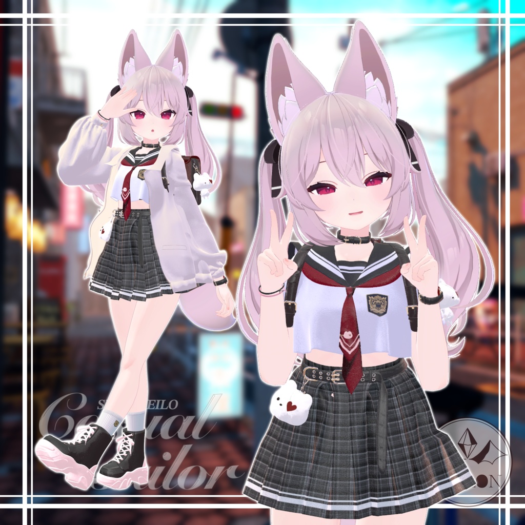 【10アバター対応】Casual Sailor