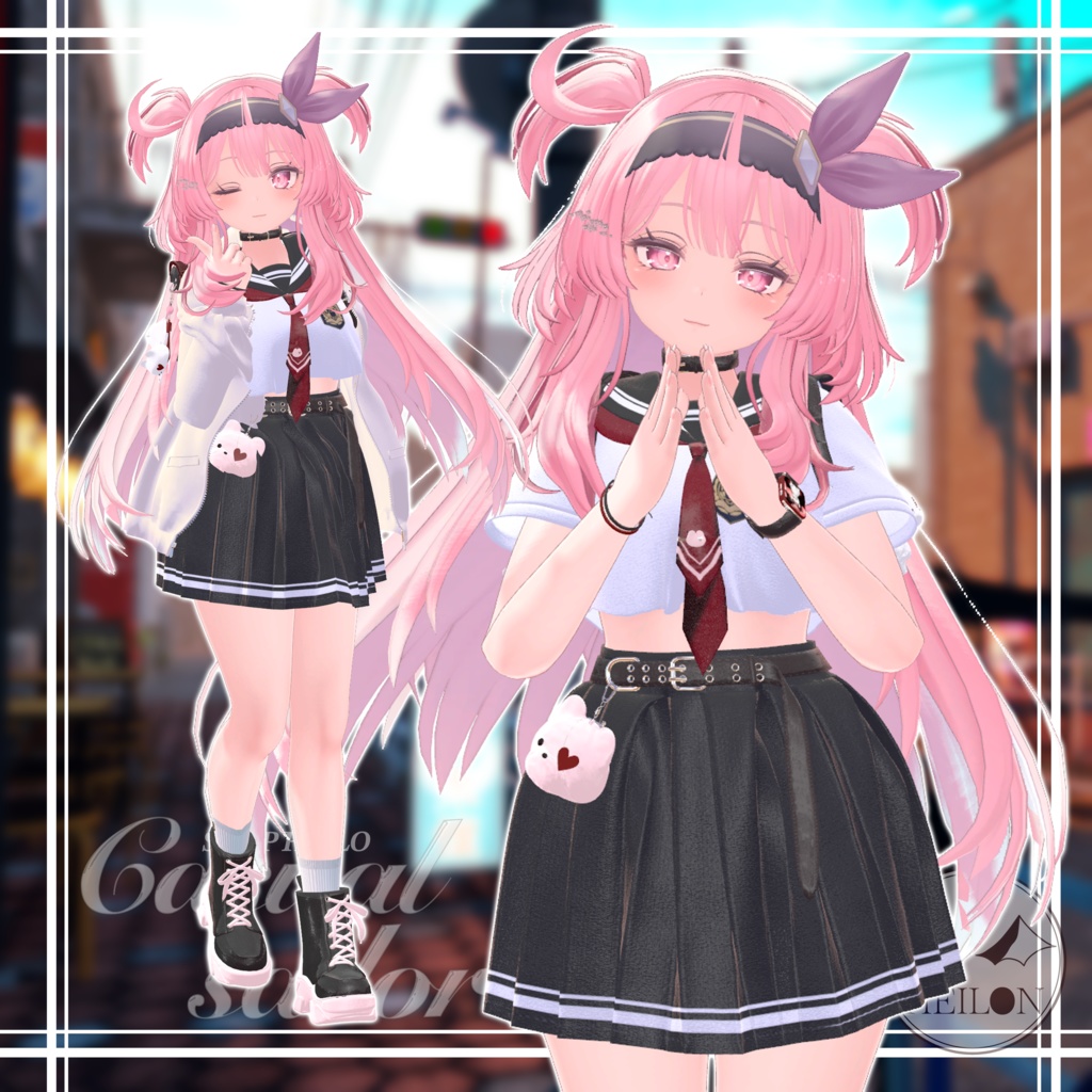 【10アバター対応】Casual Sailor