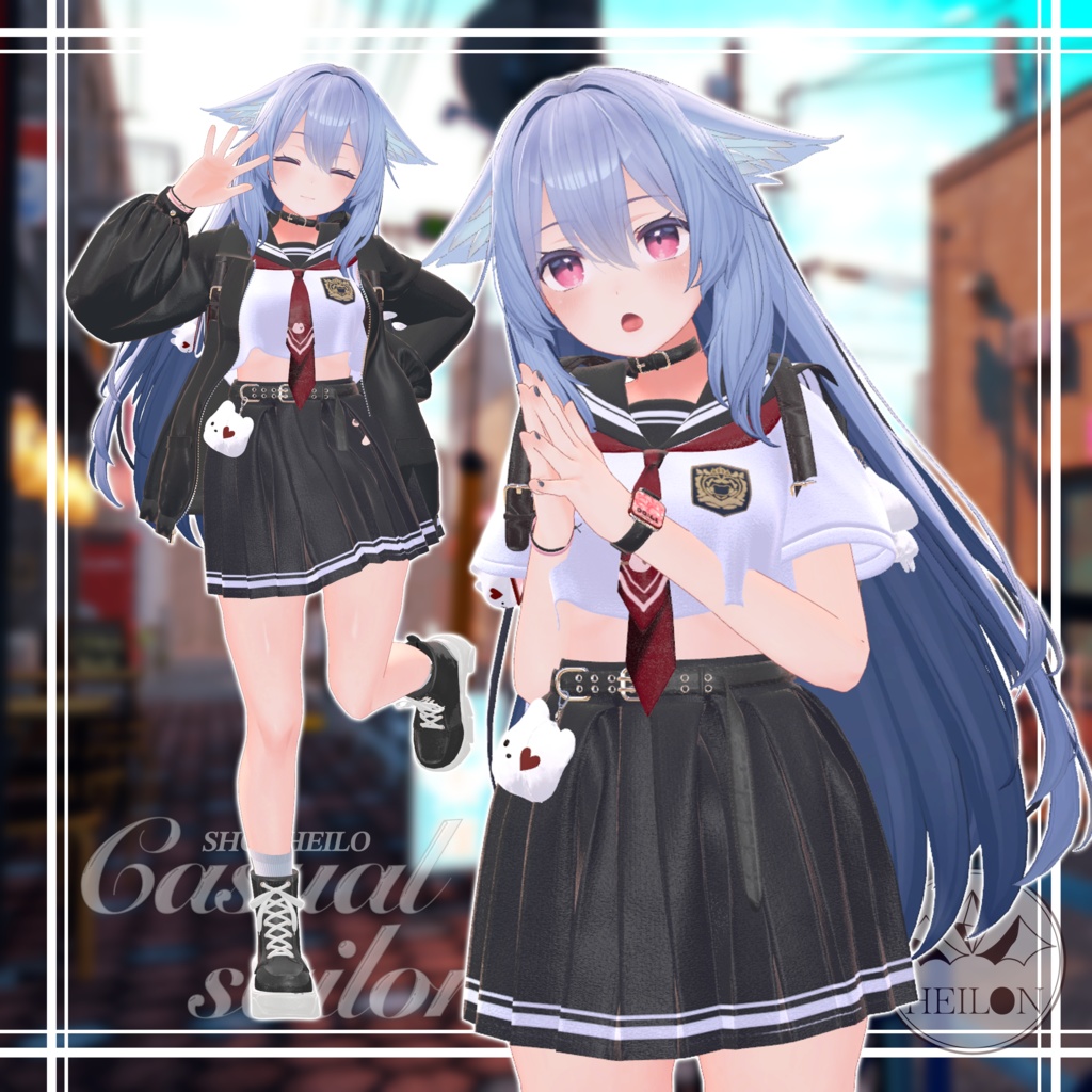 【10アバター対応】Casual Sailor