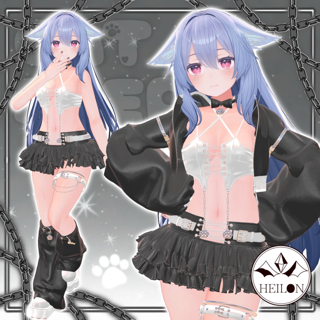 【10アバター対応】Cat Step