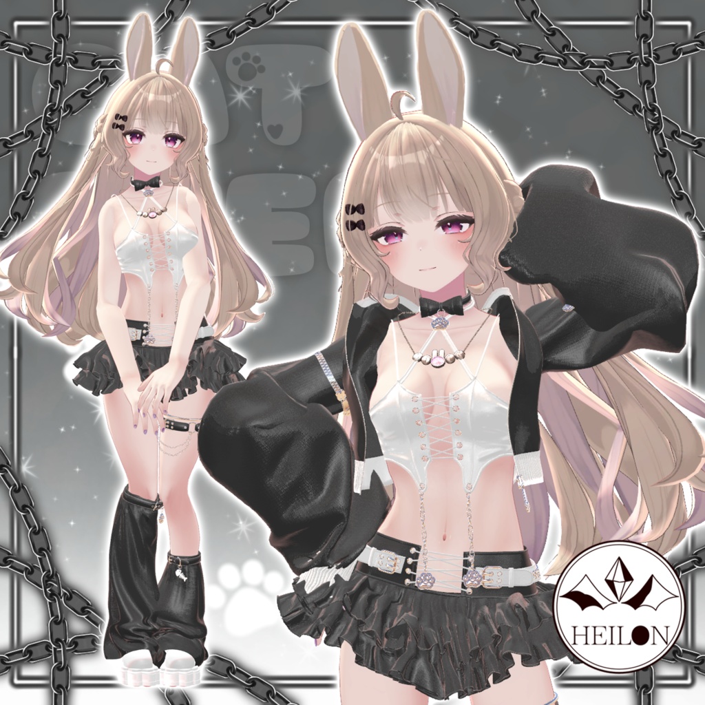 【10アバター対応】Cat Step