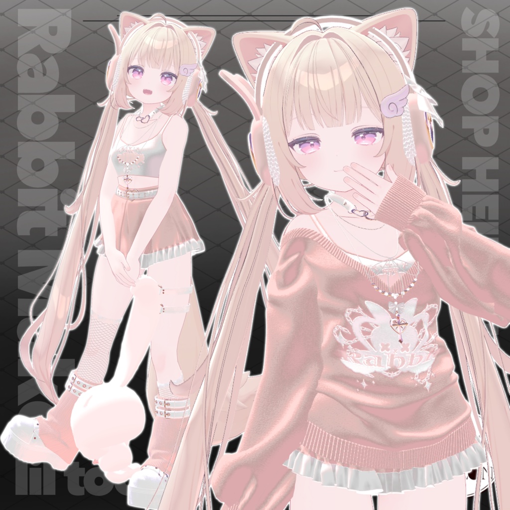 【8アバター対応】Rabbit Make