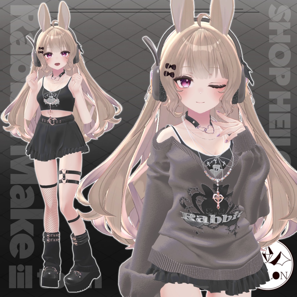 【8アバター対応】Rabbit Make