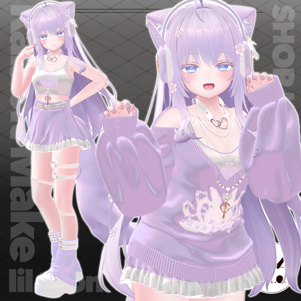 【8アバター対応】Rabbit Make