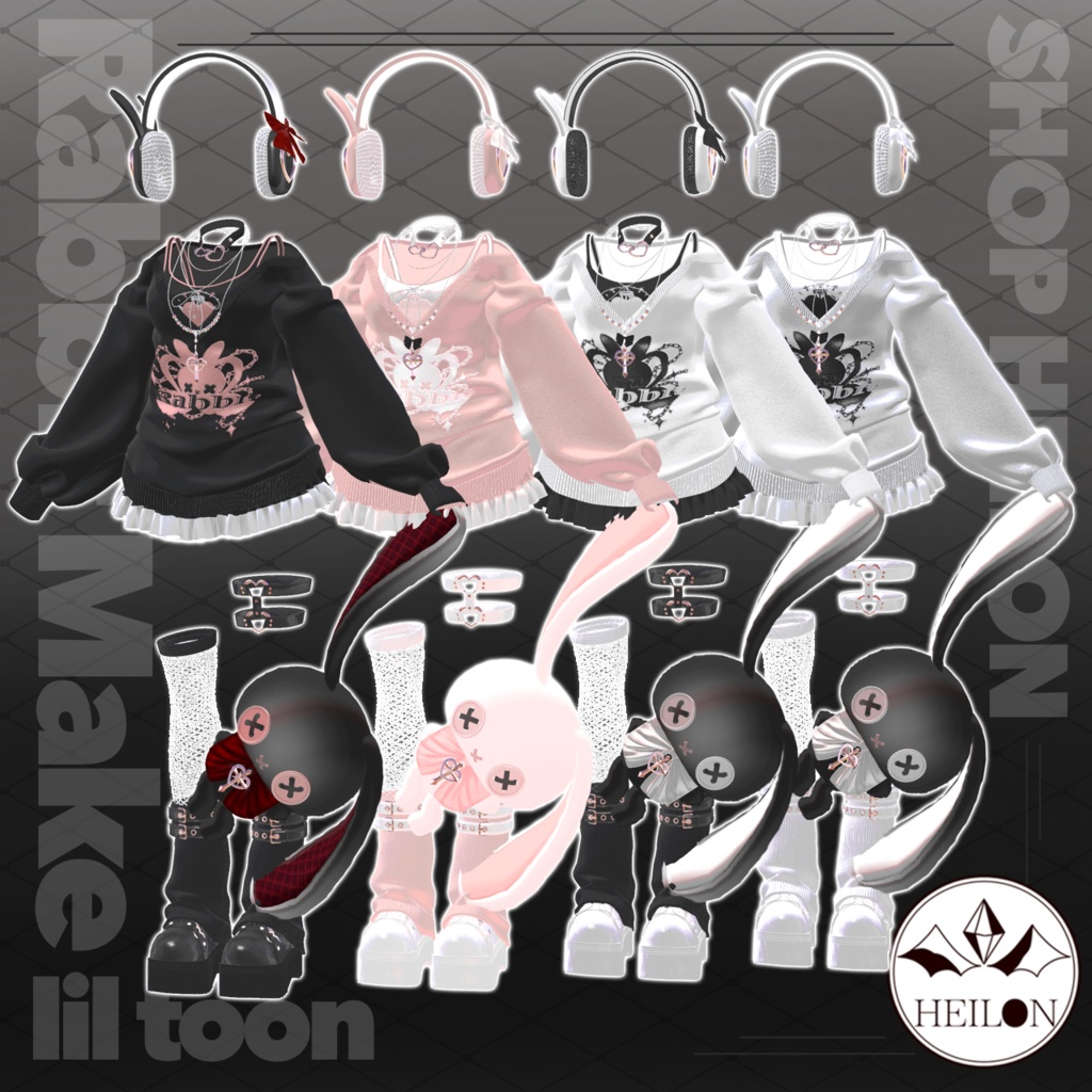 【8アバター対応】Rabbit Make