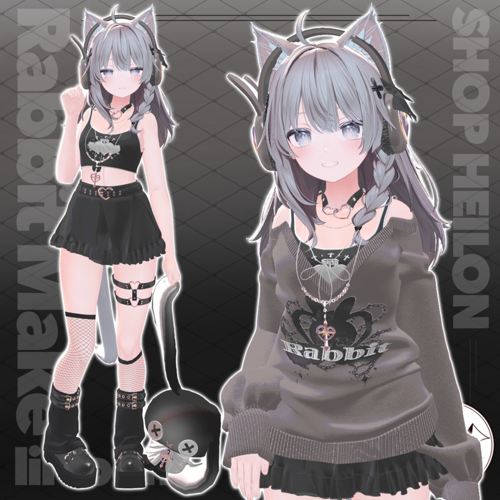 【8アバター対応】Rabbit Make