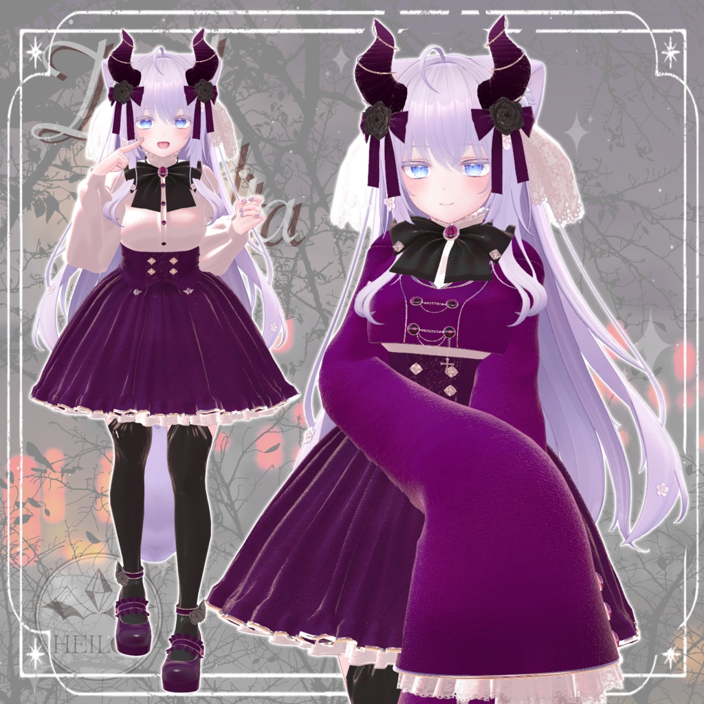 【8アバター対応】Devil Lolita