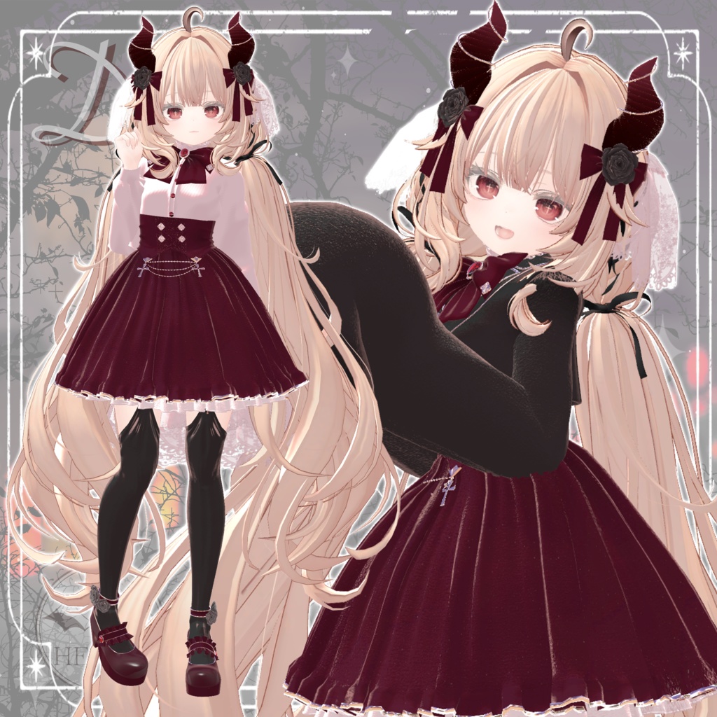 【8アバター対応】Devil Lolita