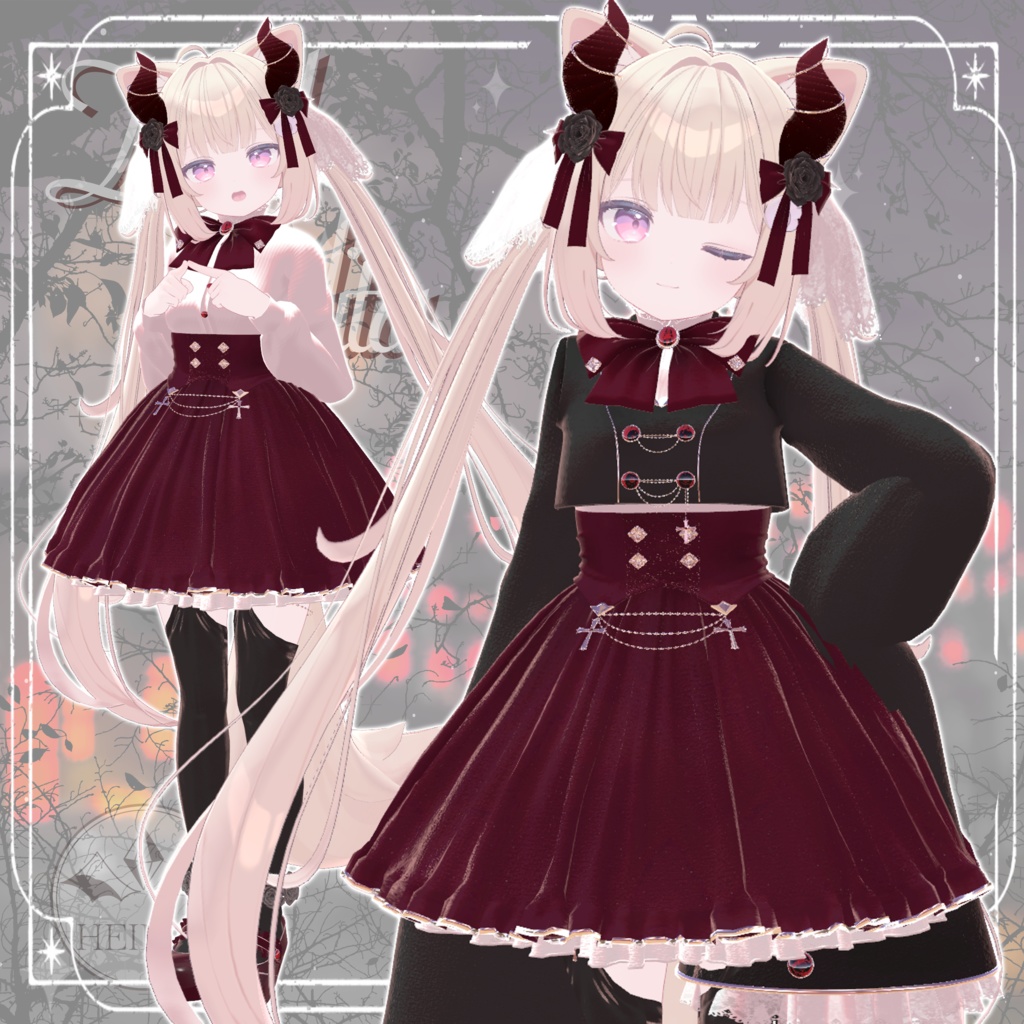 【8アバター対応】Devil Lolita