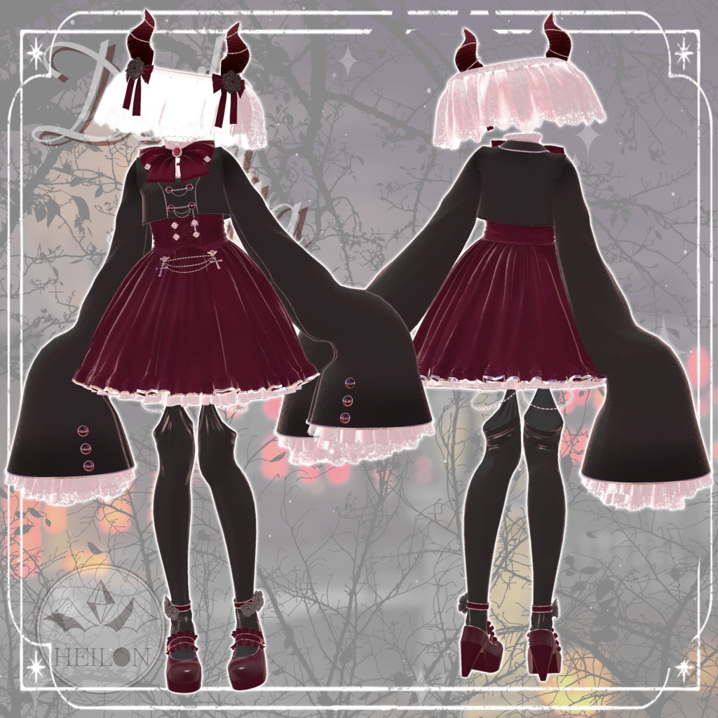 【8アバター対応】Devil Lolita