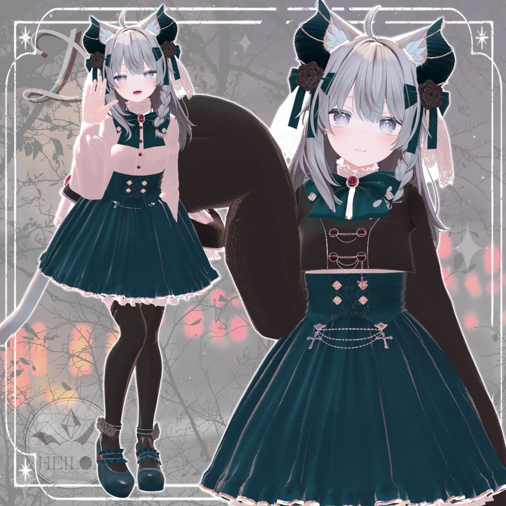 【8アバター対応】Devil Lolita