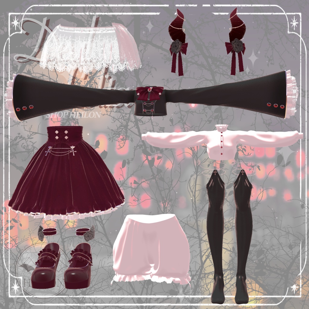 【8アバター対応】Devil Lolita