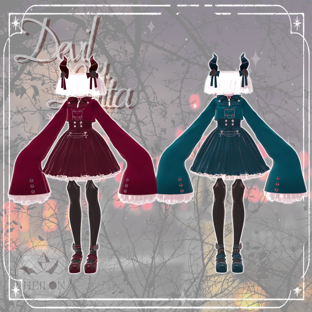 【8アバター対応】Devil Lolita