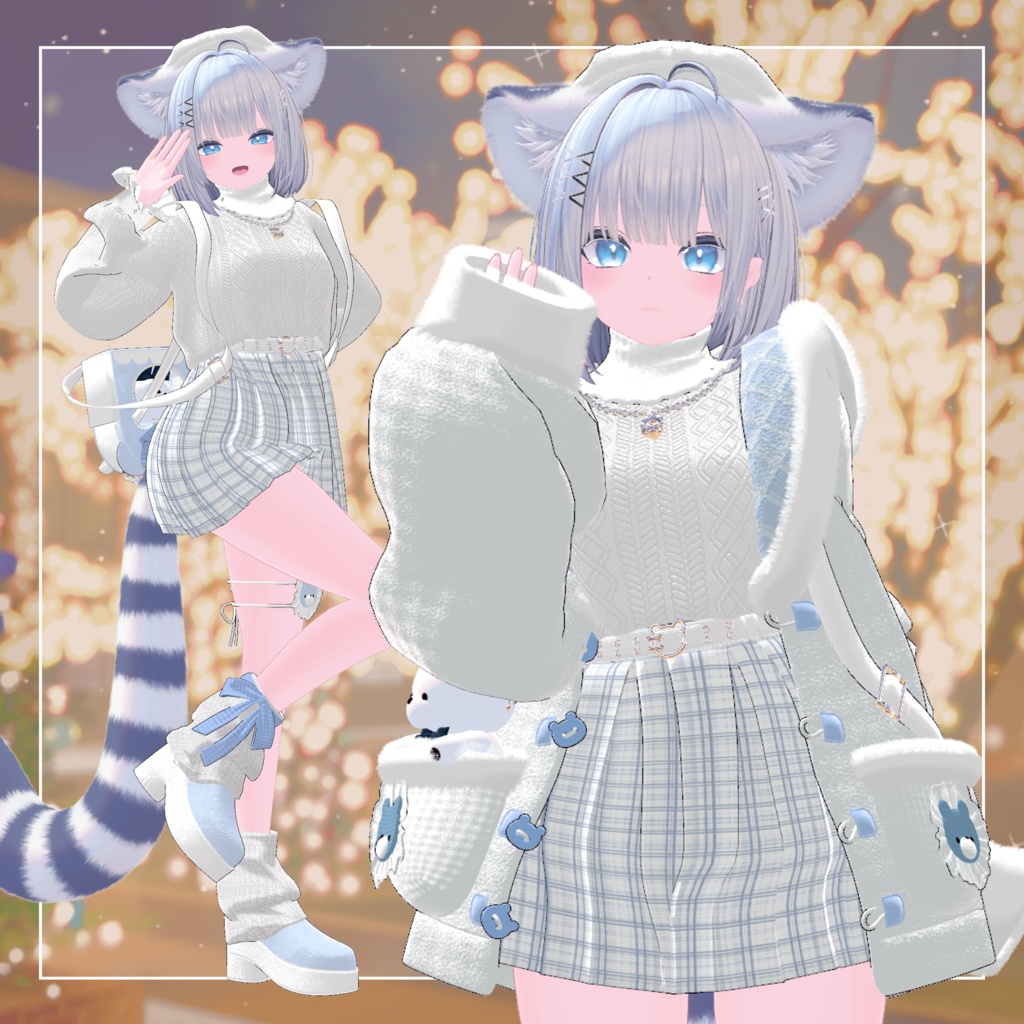 【10アバター対応】Winter Bear