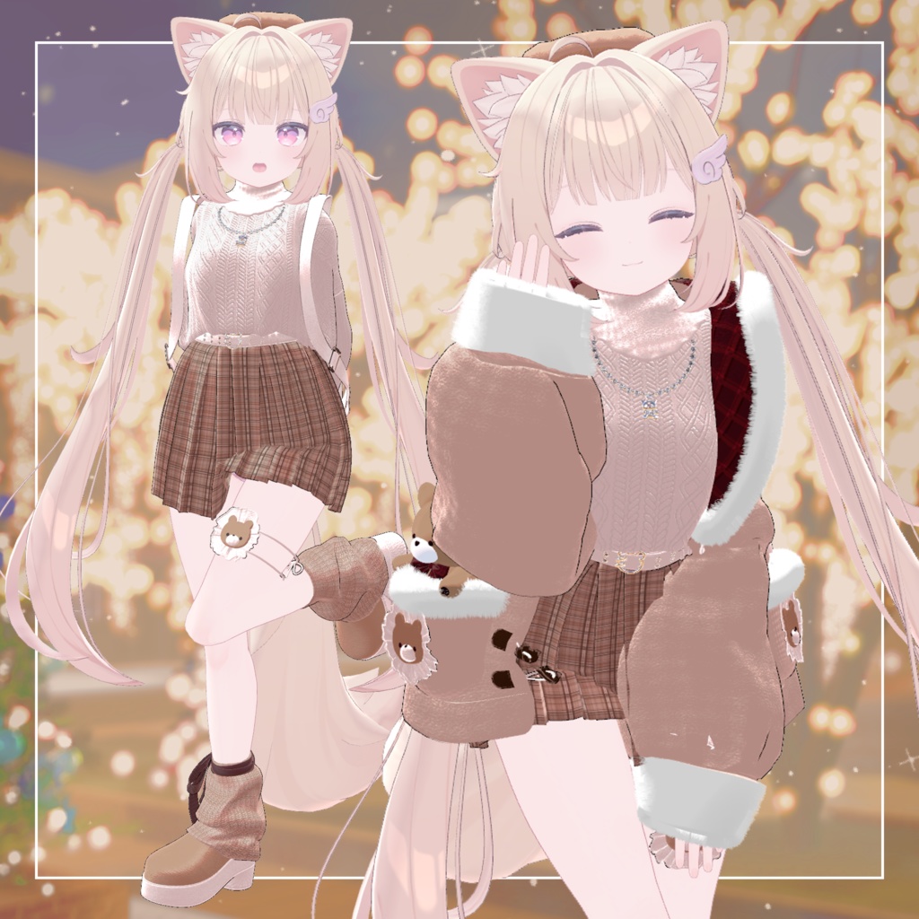 【10アバター対応】Winter Bear