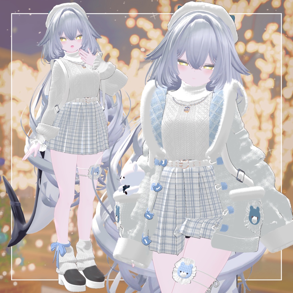 【10アバター対応】Winter Bear