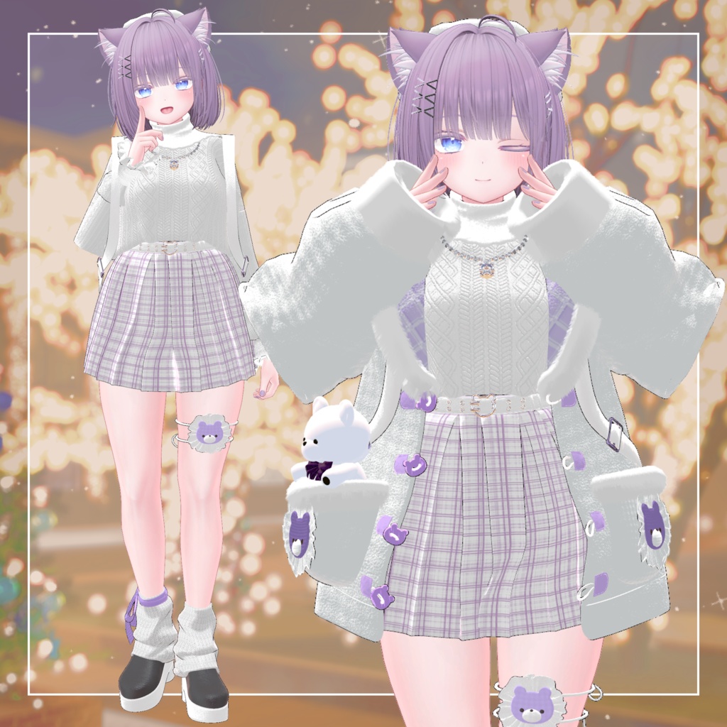 【10アバター対応】Winter Bear