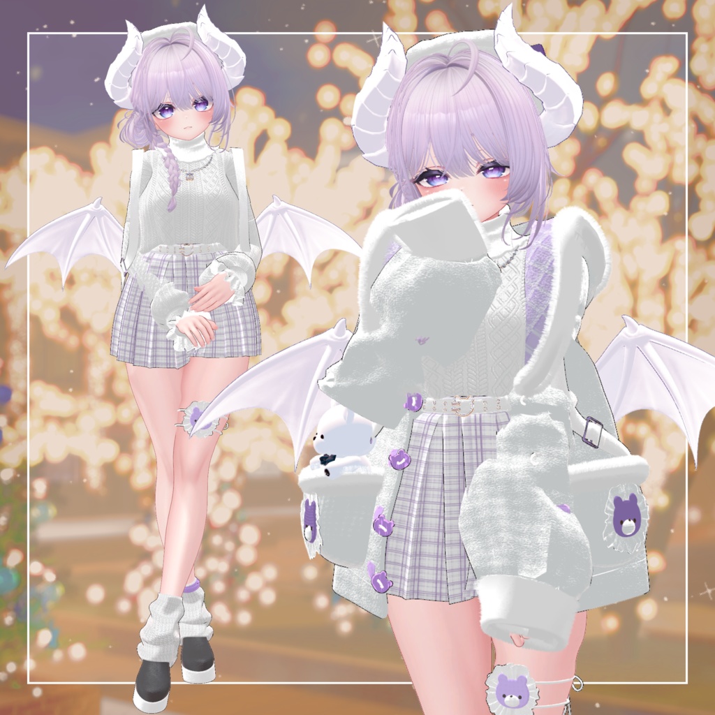 【10アバター対応】Winter Bear