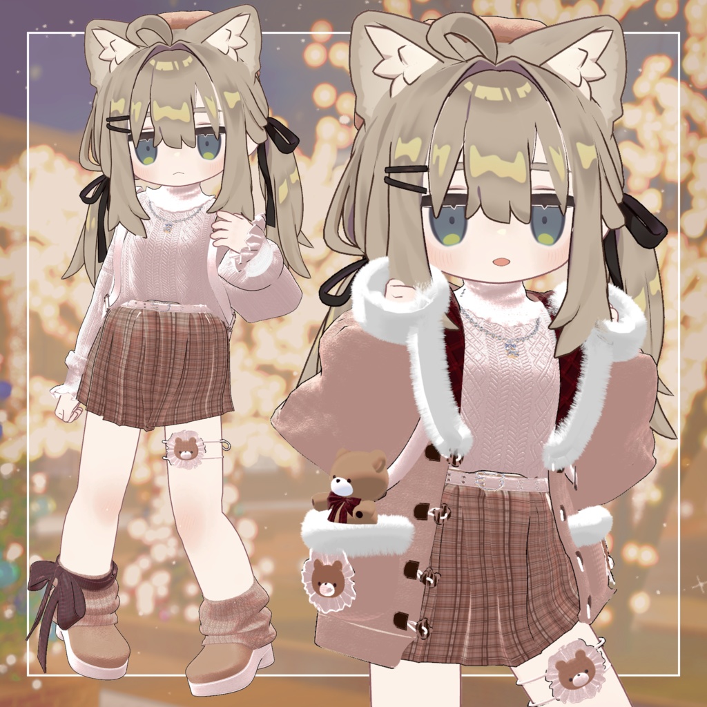 【10アバター対応】Winter Bear