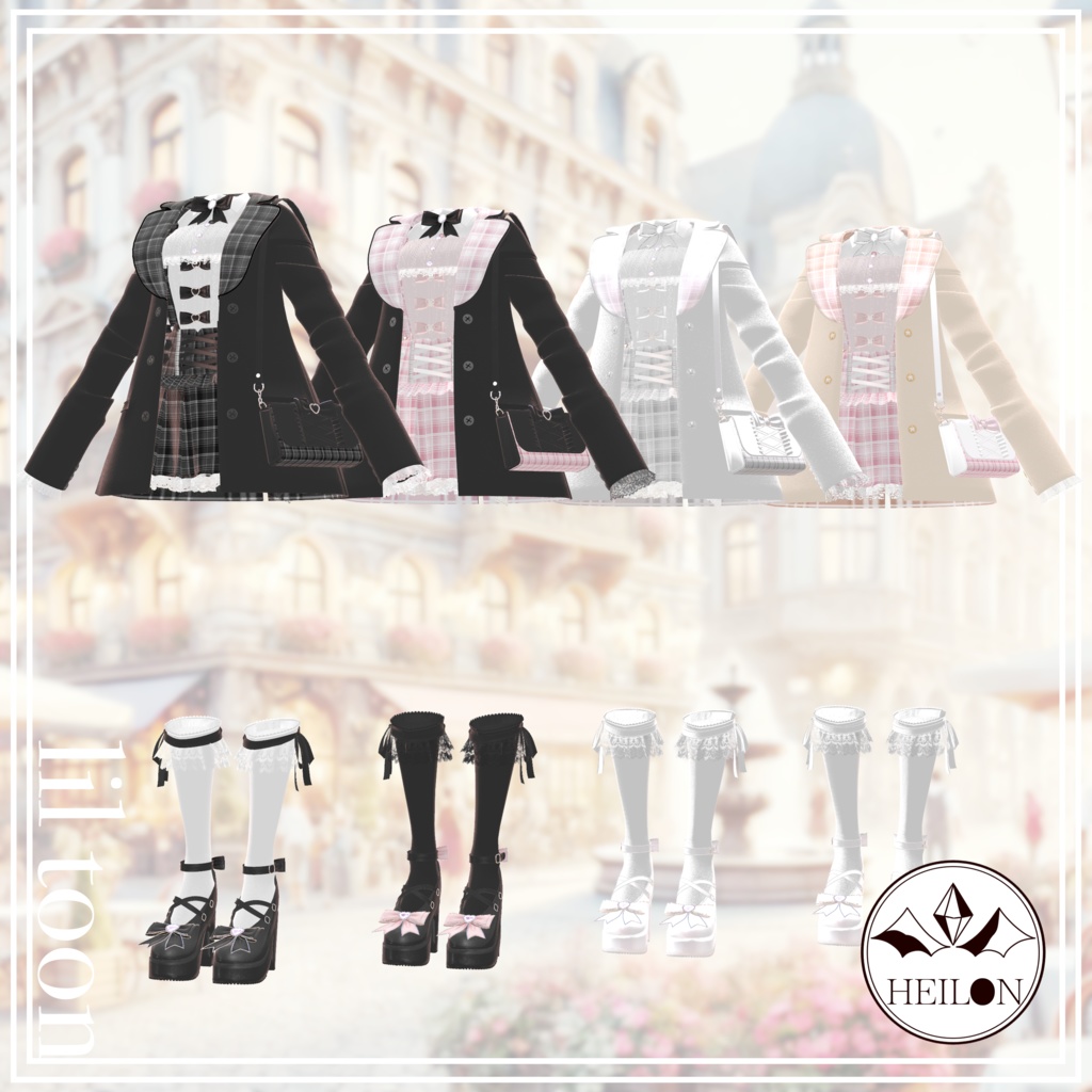 【9アバター対応】Classical Noir