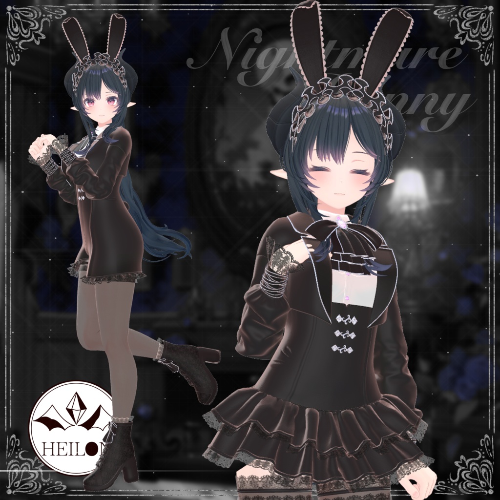 【9アバター対応】Nightmare bunny