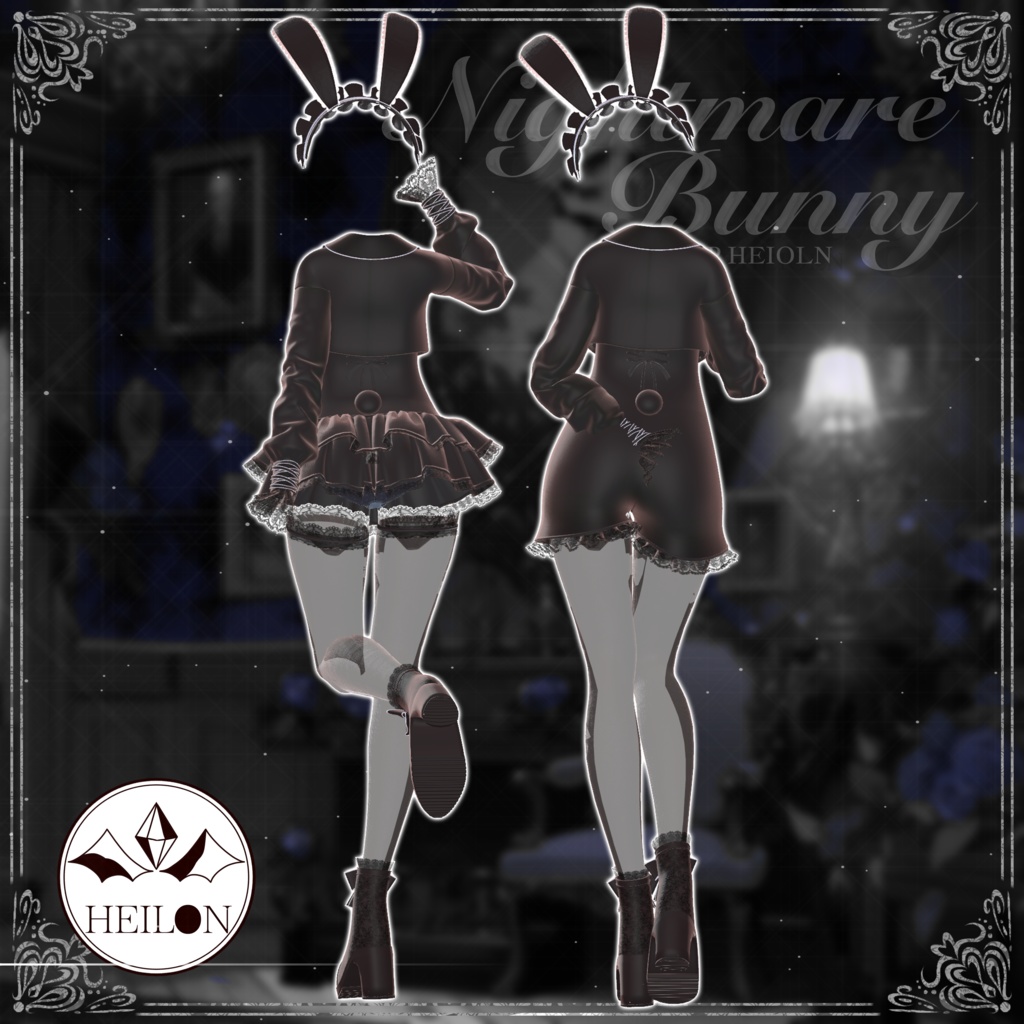【9アバター対応】Nightmare bunny