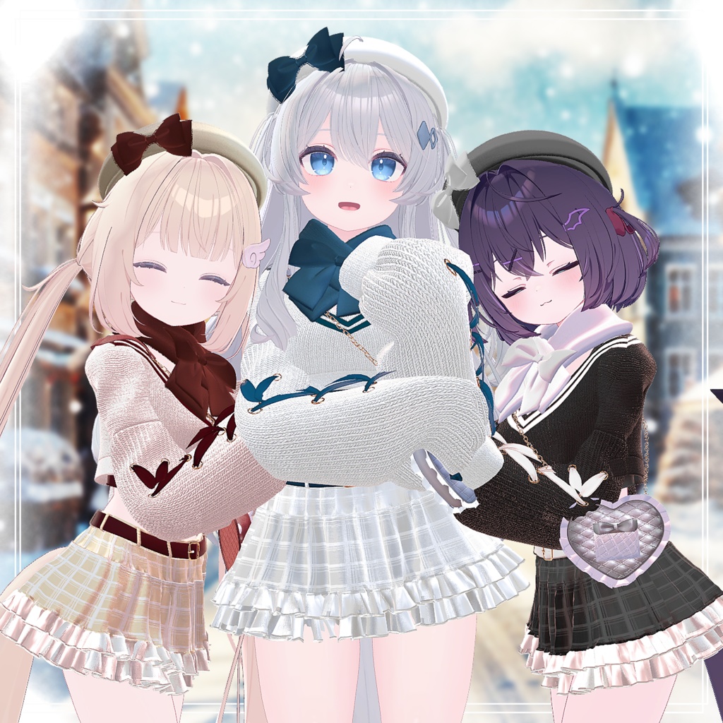 【8アバター対応】Milk Snow