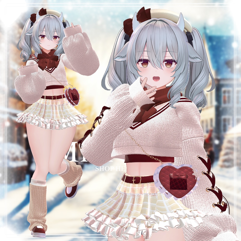 【8アバター対応】Milk Snow