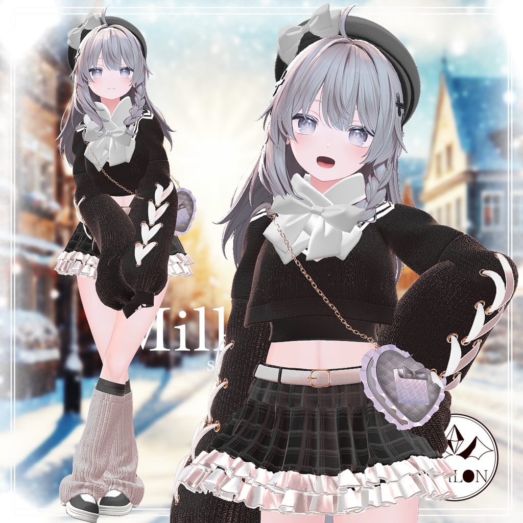 【8アバター対応】Milk Snow