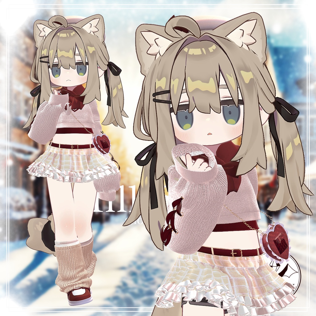 【8アバター対応】Milk Snow