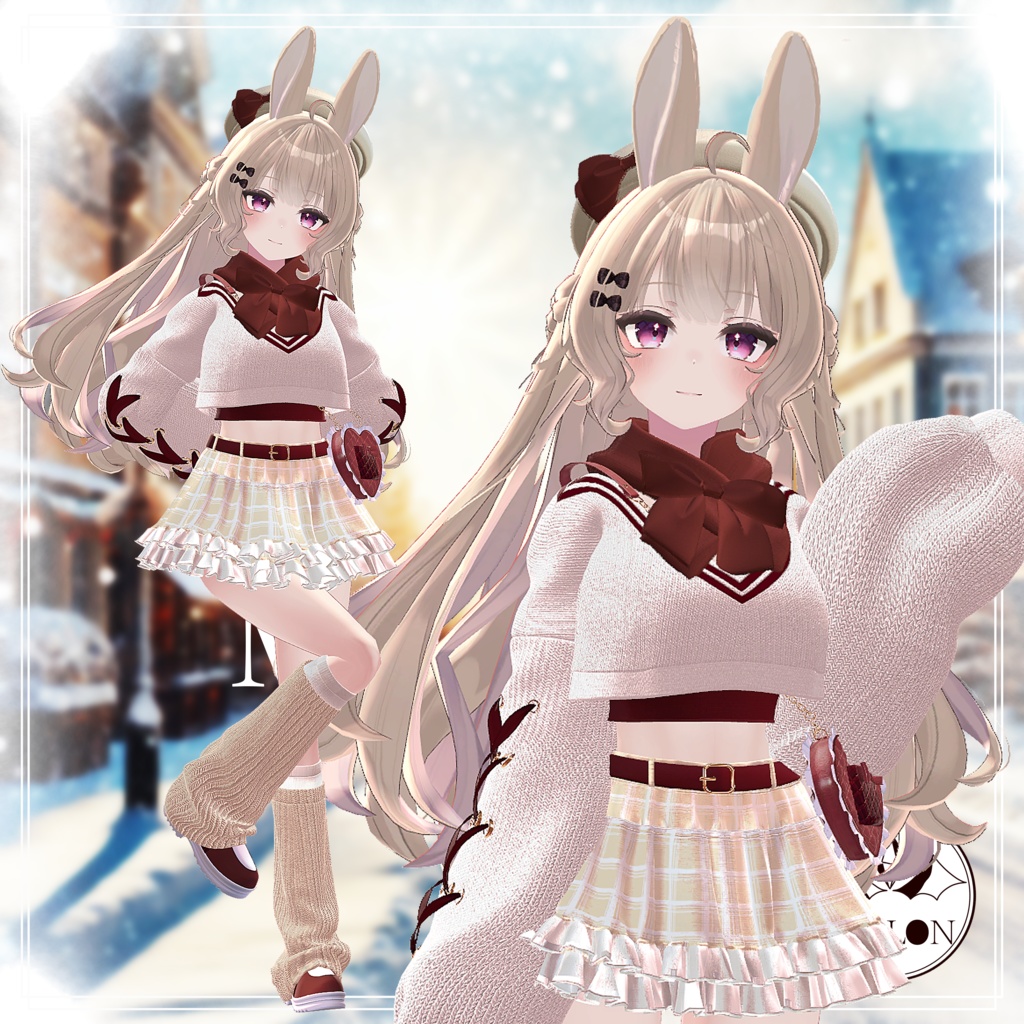 【8アバター対応】Milk Snow