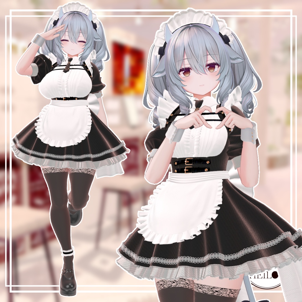 【7アバター対応】Belle Maid