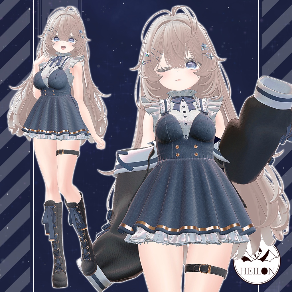 【9アバター対応】Celeste Grace