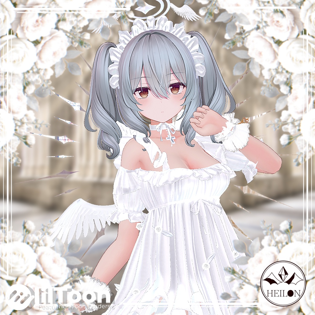 【9アバター対応】Angel chiffon