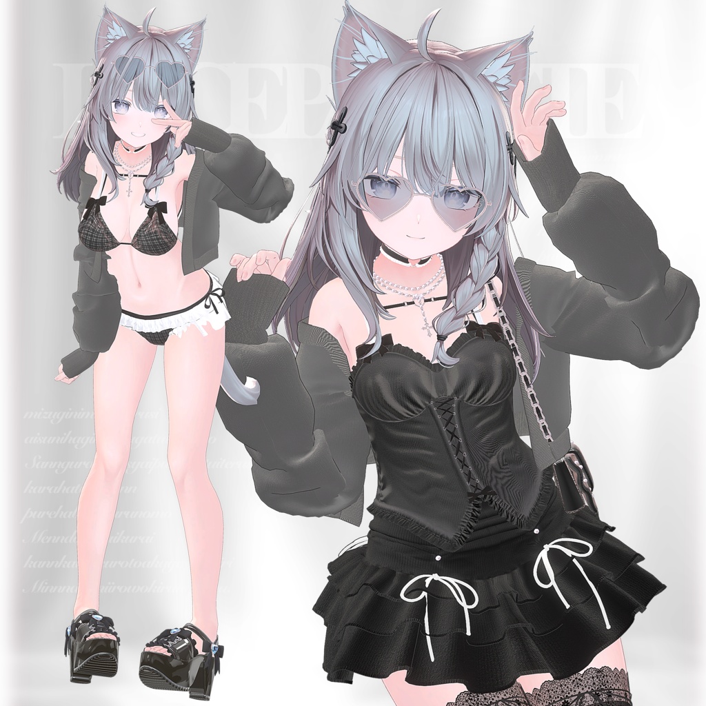 【9アバター対応】Lace Palette