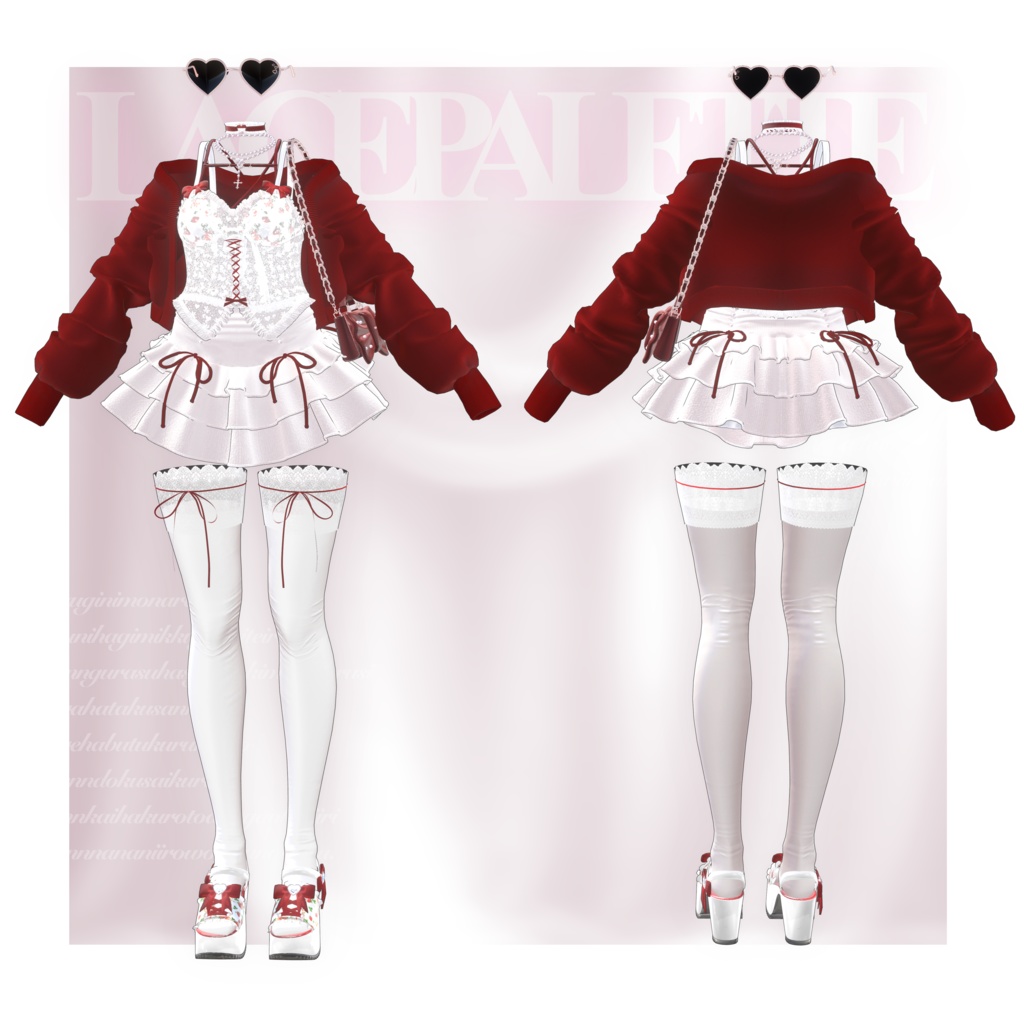 【9アバター対応】Lace Palette