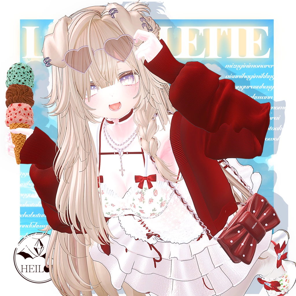 【9アバター対応】Lace Palette
